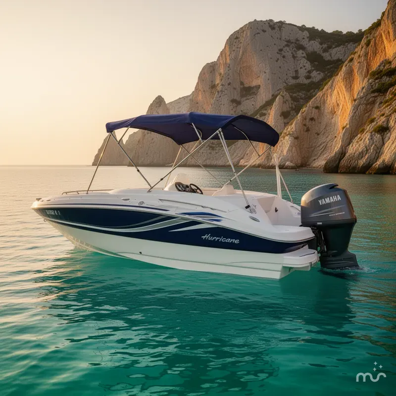 Slide: The Image of Hurricane SunDeck Sport 200 OB 2012 - 2