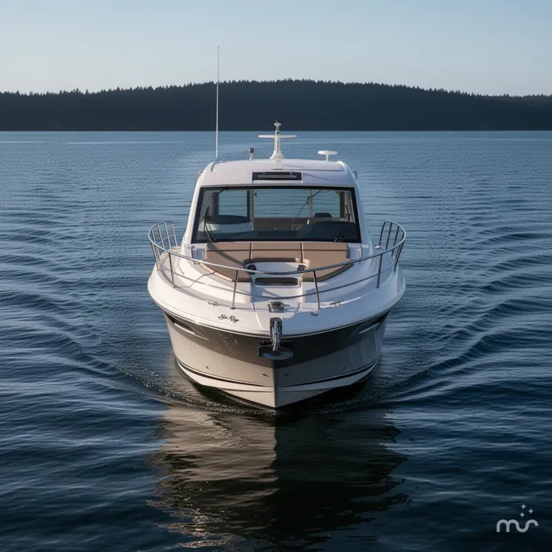 Slide: The Image of Sea Ray Sundancer 350 Coupe 2019 - 2