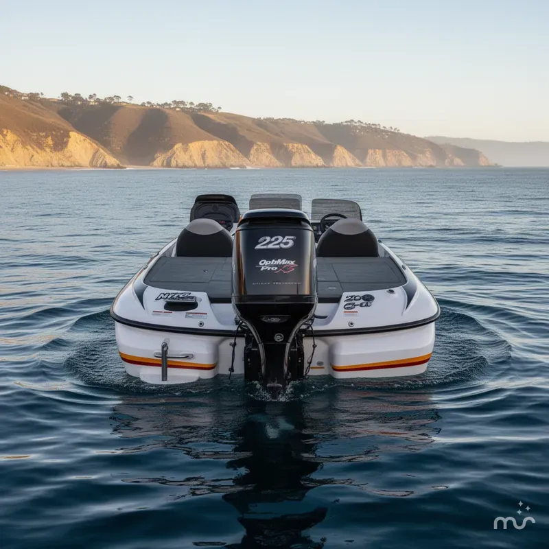 Slide: The Image of Nitro Z-8 w/ 225HP Mercury! 2010 - 3