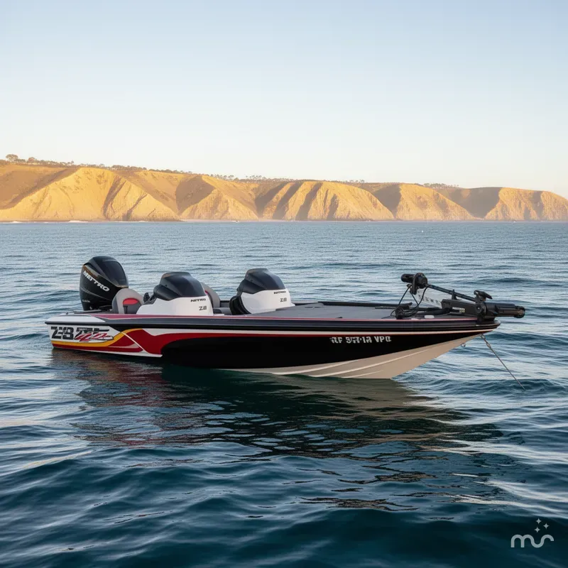 Slide: The Image of Nitro Z-8 w/ 225HP Mercury! 2010 - 4