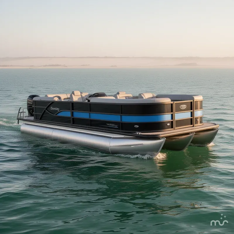 Slide: The Image of Bentley Pontoons Legacy 223 Navigator 2025 - 0
