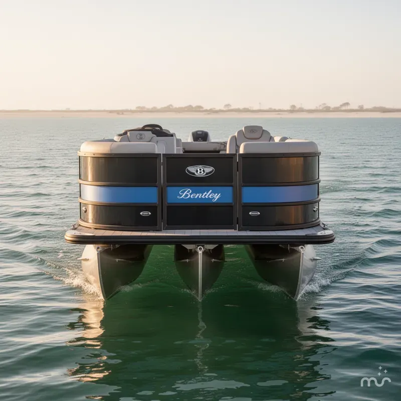 Slide: The Image of Bentley Pontoons Legacy 223 Navigator 2025 - 1