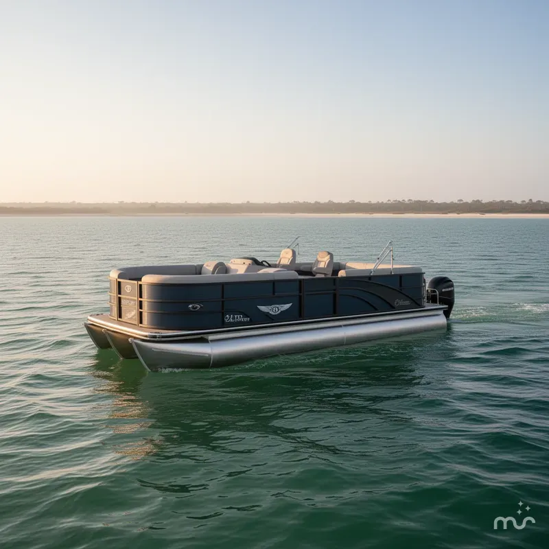 Slide: The Image of Bentley Pontoons Fish 200 4 PT 2025 - 2