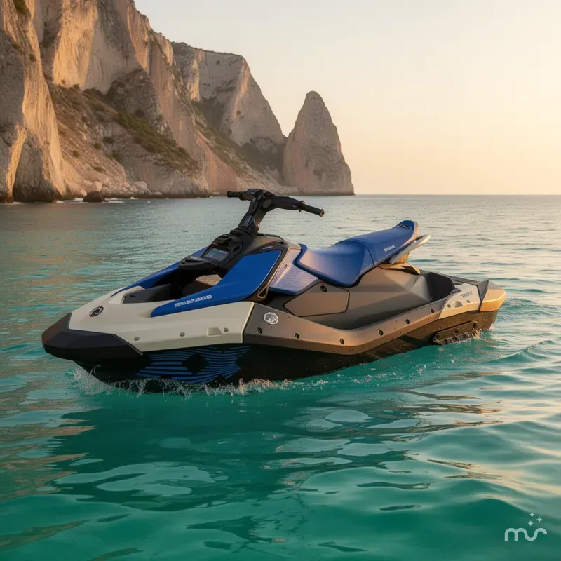 Slide: The Image of Sea-Doo Spark Trixx for 3 2025 - 2