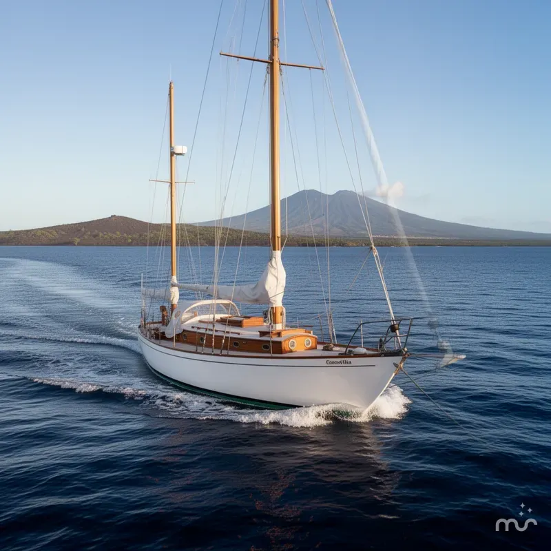 Slide: The Image of Concordia Yawl 1952 - 4