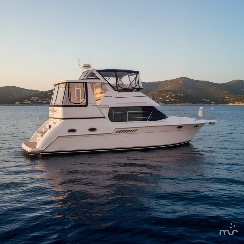 The Image of Carver Yachts 356 Aft Cabin Motor Yacht 2001 - 0