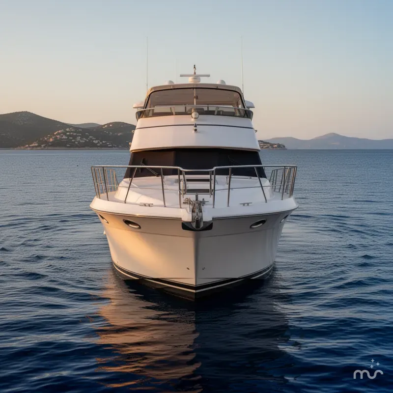 Slide: The Image of Carver Yachts 356 Aft Cabin Motor Yacht 2001 - 1