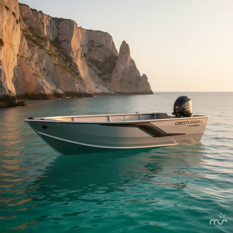 Slide: The Image of Crestliner 1750 Hawk 2025 - 2