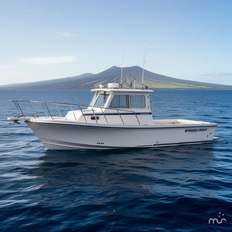 Slide: The Image of Steiger Craft 28 Fisherman 2026 - 2