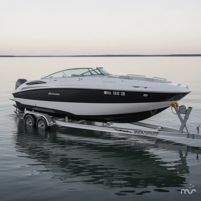 Slide: The Image of Hurricane SunDeck 2410 OB Add new trailer for $5,675.00 2023 - 0