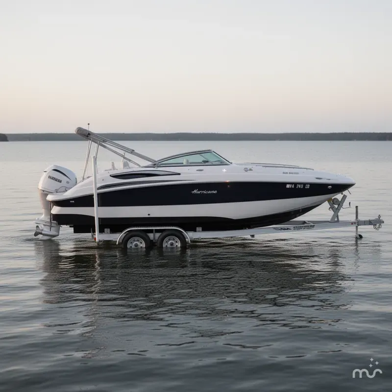 Slide: The Image of Hurricane SunDeck 2410 OB Add new trailer for $5,675.00 2023 - 4
