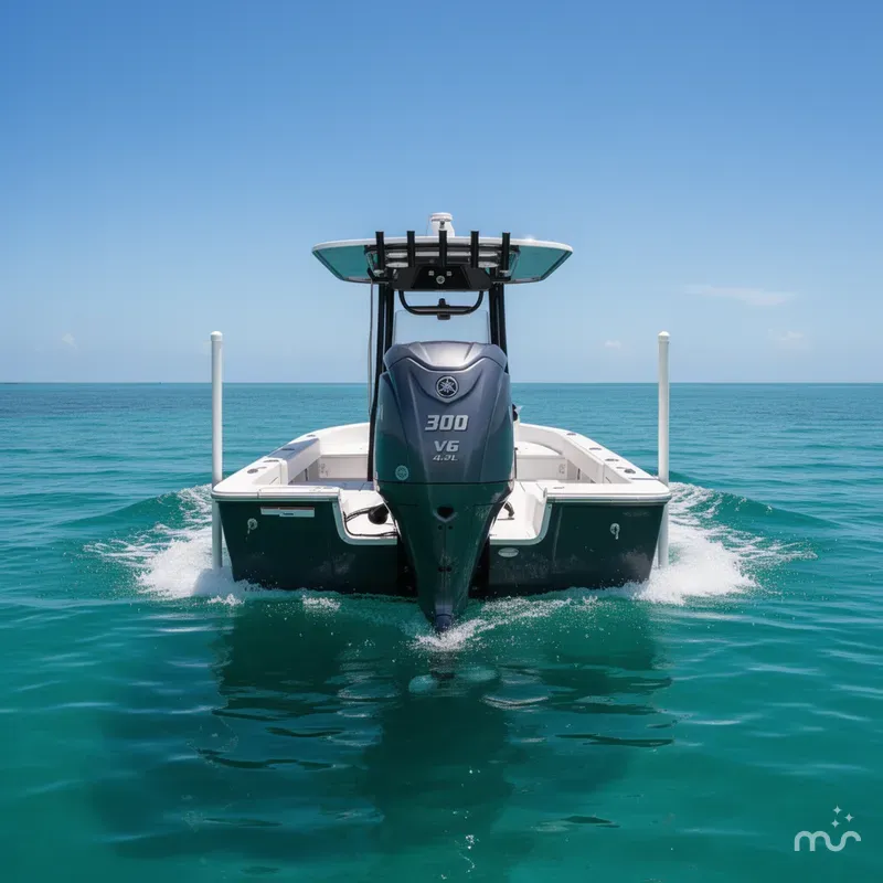 Slide: The Image of Sportsman Masters 247 Bay Boat 2022 - 2