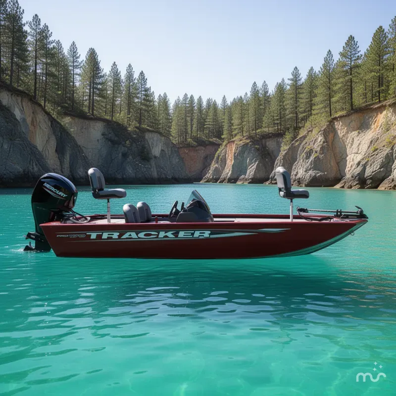 Slide: The Image of Tracker Pro 170 2025 - 2