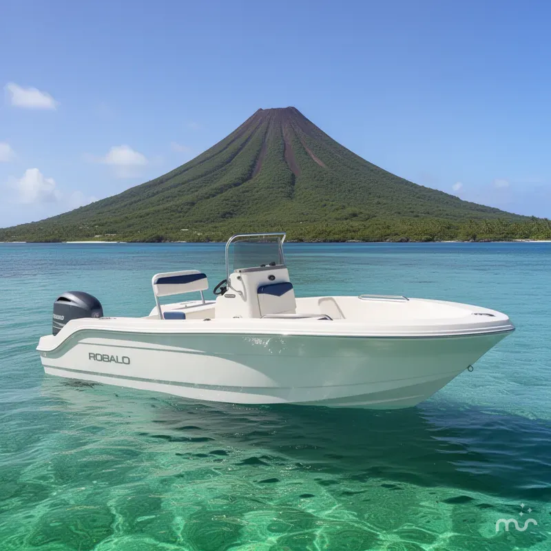Slide: The Image of Robalo R160 Center Console 2025 - 2