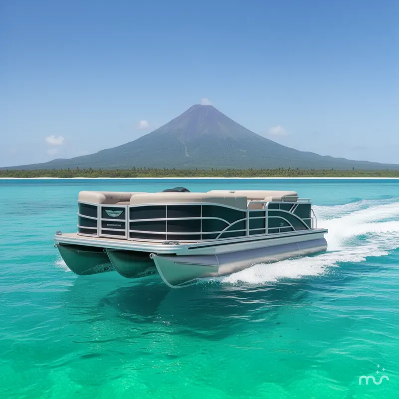 The Image of Bennington M Quad Bench 22 MFB Pontoon 2025 - 0