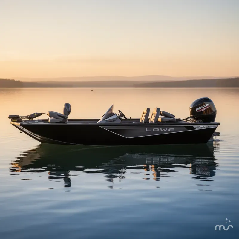 Slide: The Image of Lowe Stinger 175C W/60 HP Mercury 2025 - 1