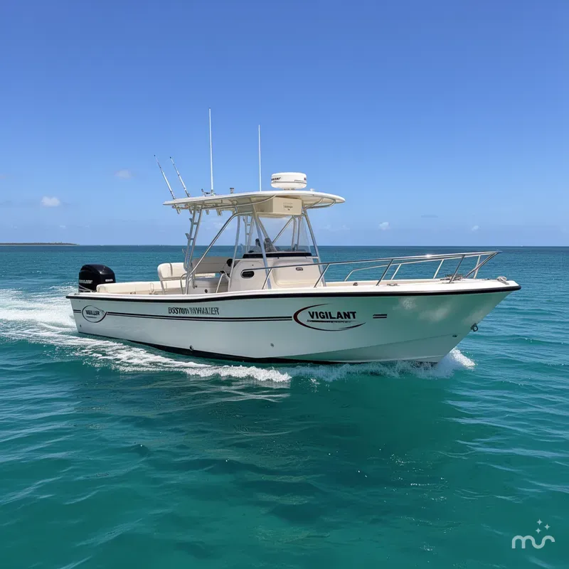 Slide: The Image of Boston Whaler Vigilant 2003 - 1