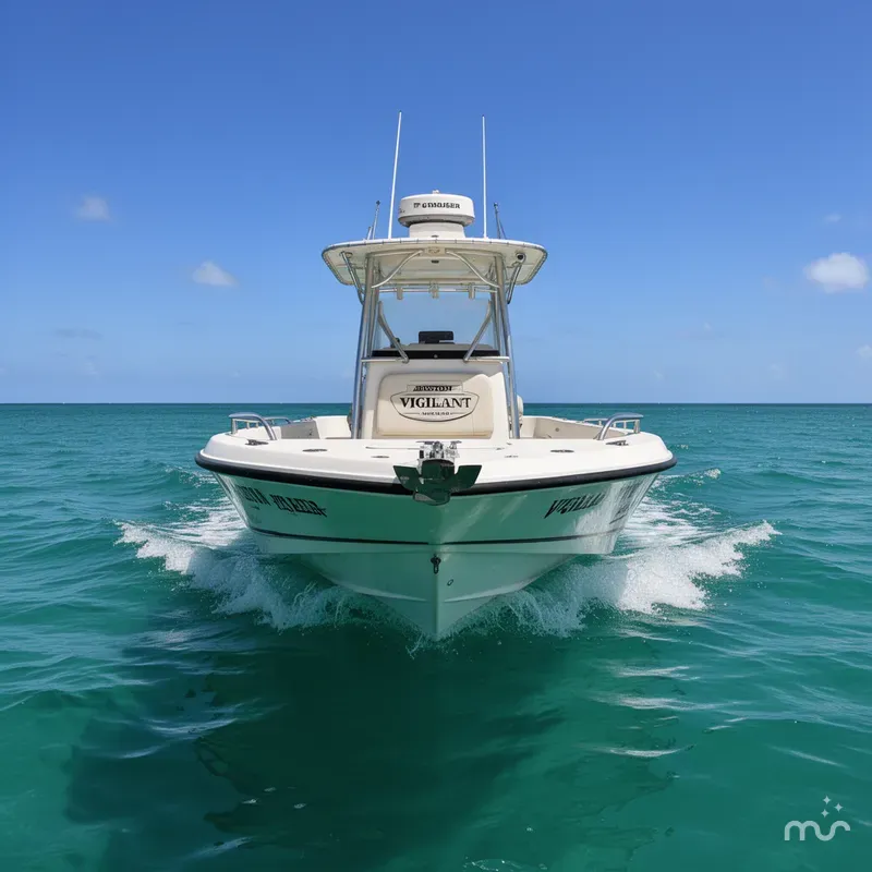 Slide: The Image of Boston Whaler Vigilant 2003 - 2