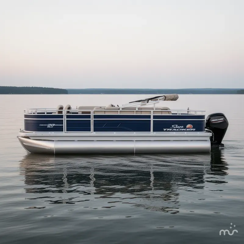 Slide: The Image of Sun Tracker Fishin' Barge 20 DLX 2025 - 1