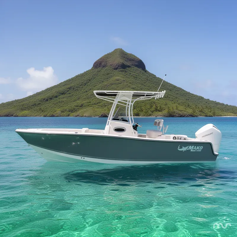 Slide: The Image of Mako 214 Center Console 2025 - 2