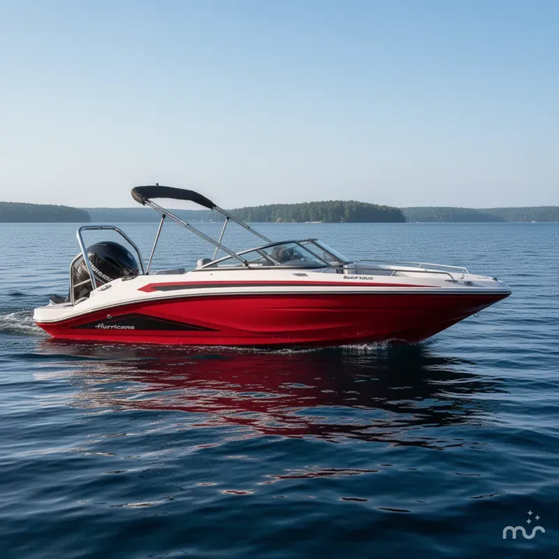Slide: The Image of Hurricane SunDeck Sport 185 OB 2025 - 0