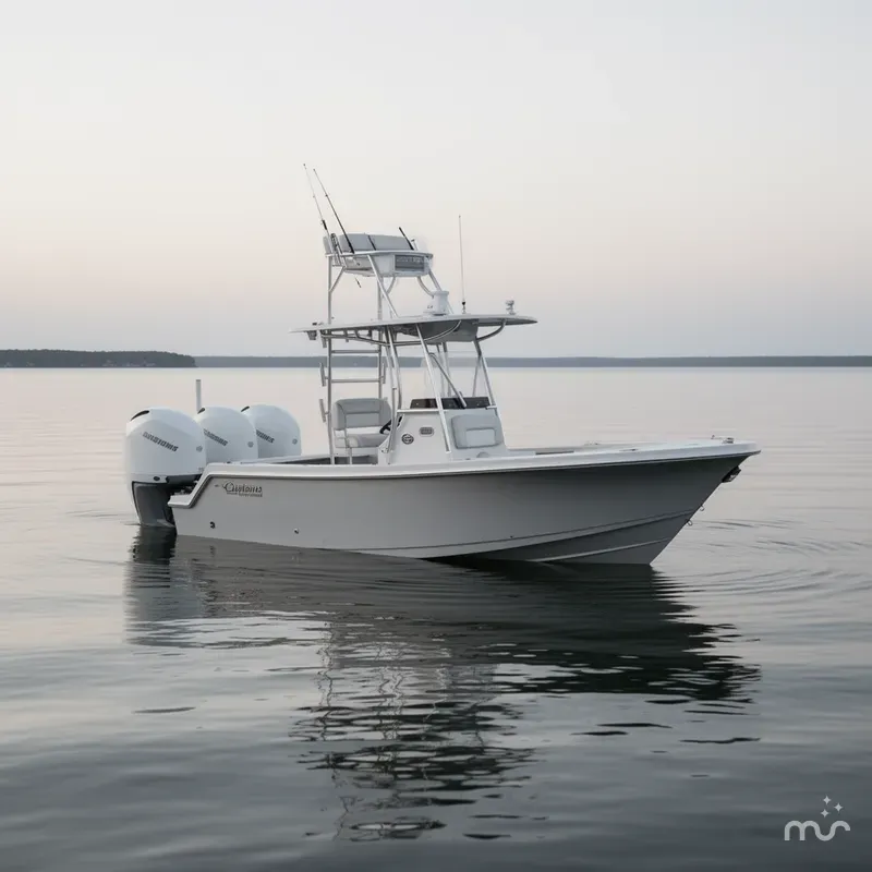Slide: The Image of Pair Customs 27 Center Console 2025 - 2