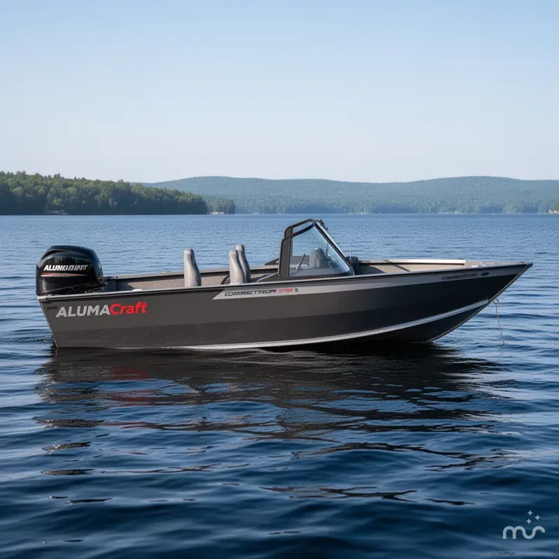 Slide: The Image of Alumacraft Competitor 175X Sport Rotax S 2025 - 2