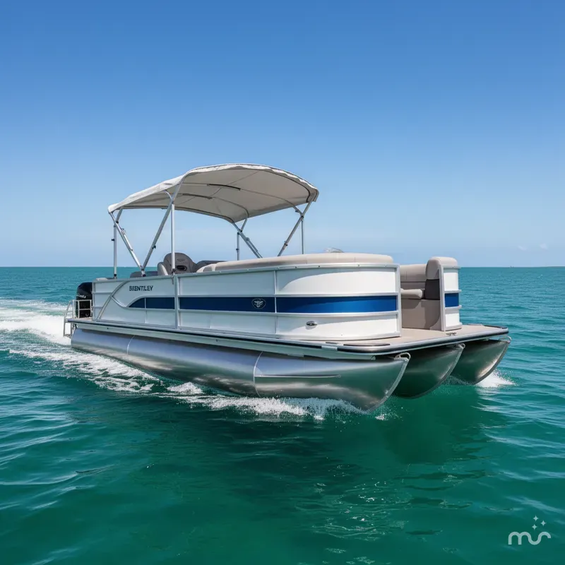 Slide: The Image of Bentley Pontoons 223 Fish-N-Cruise 2025 - 1