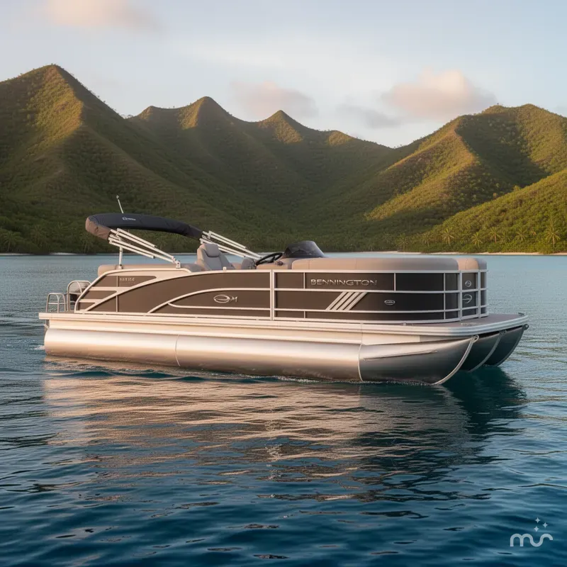 The Image of Bennington M Swingback 22 MSB Pontoon 2025 - 0