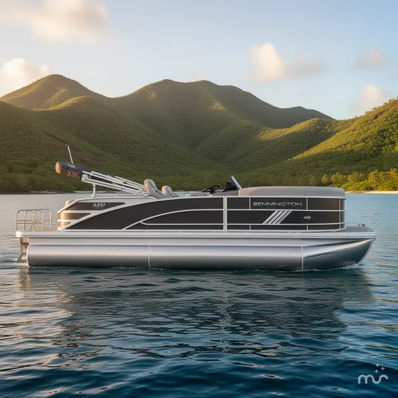 Slide: The Image of Bennington M Swingback 22 MSB Pontoon 2025 - 2