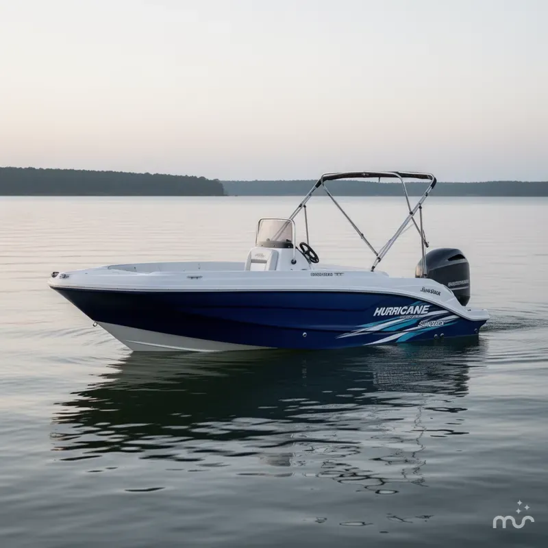 Slide: The Image of Hurricane SunDeck Sport 205 OB 2021 - 1