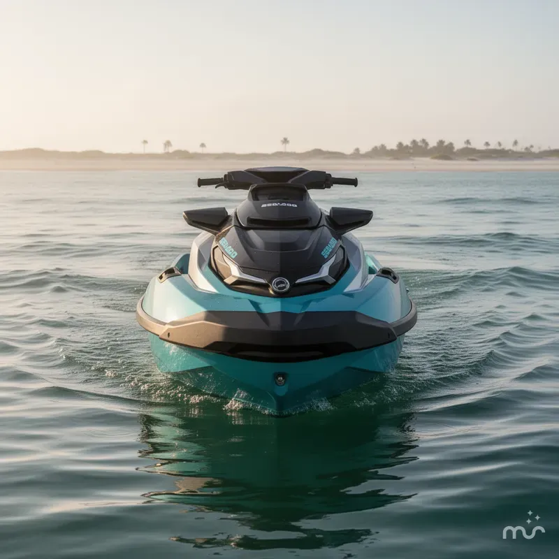 Slide: The Image of Sea-Doo GTX™ Limited 325 Teal Metallic 2025 - 1