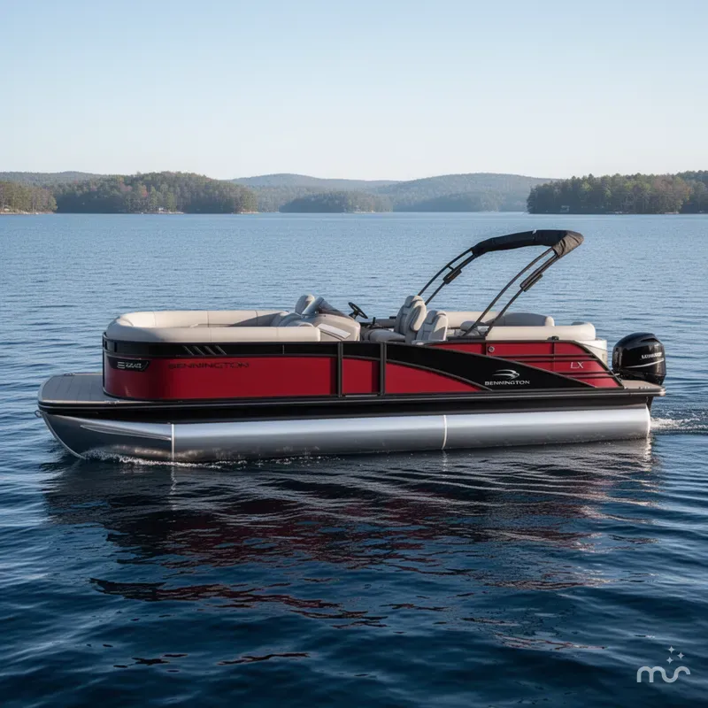 Slide: The Image of Bennington LX Sport Quad Bench 24 LXSFB 2025 - 0