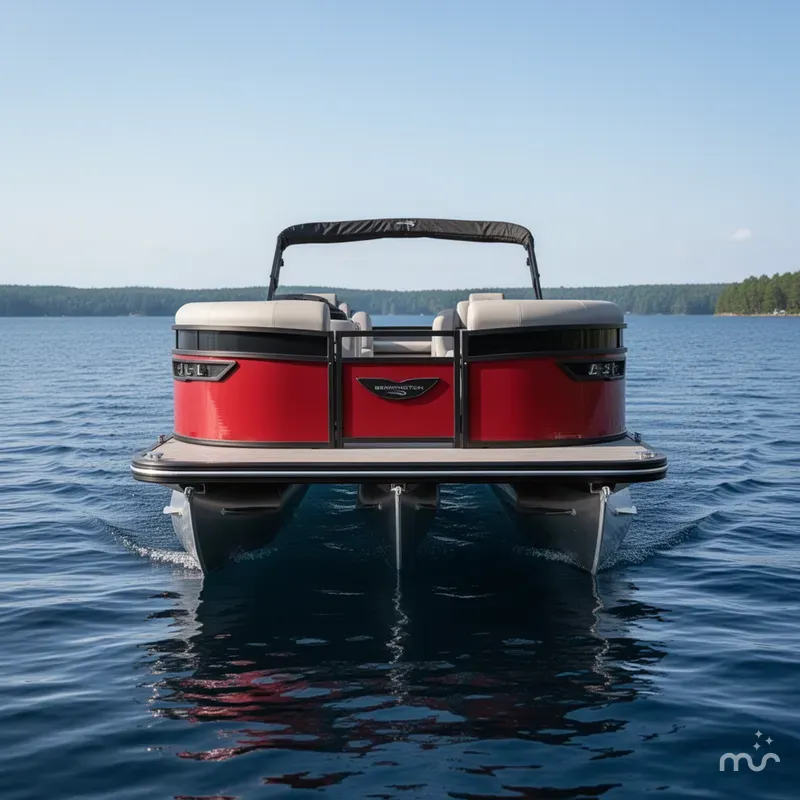 Slide: The Image of Bennington LX Sport Quad Bench 24 LXSFB 2025 - 2