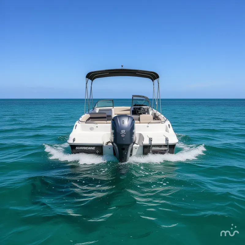 Slide: The Image of Hurricane SunDeck Sport 201 OB 2022 - 3