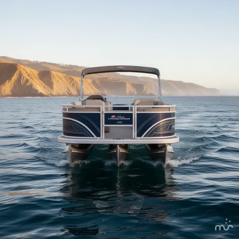 Slide: The Image of Sun Tracker Fishin' Barge 20 DLX 2025 - 1