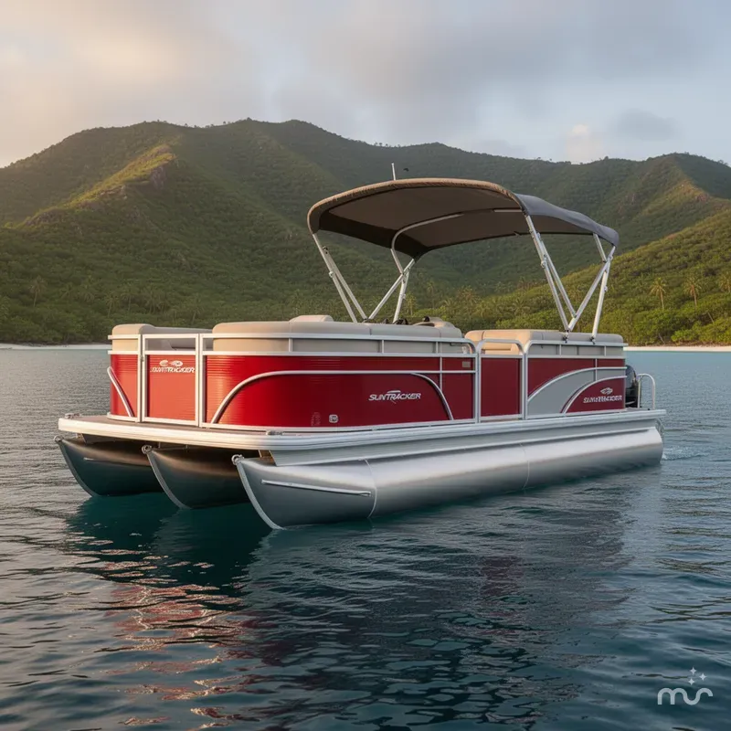 The Image of Sun Tracker Party Barge 20 DLX 2025 - 0
