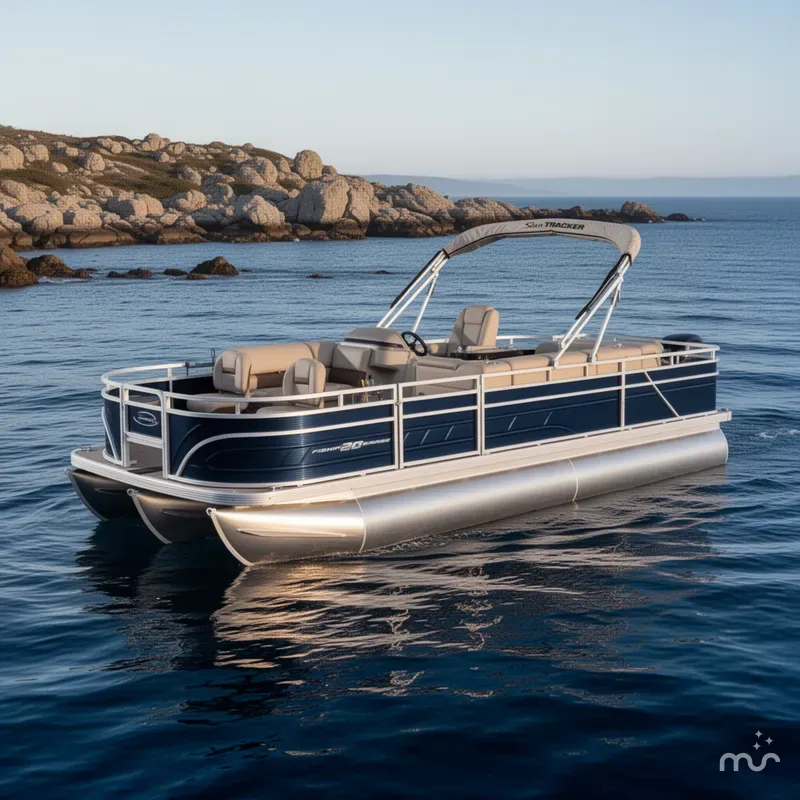 The Image of Sun Tracker Fishin' Barge 20 DLX 2025 - 0