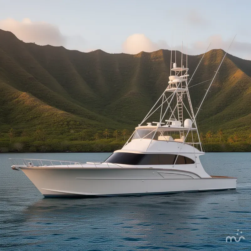 The Image of Huckins 70 Sportfish Convertible 1998 - 0