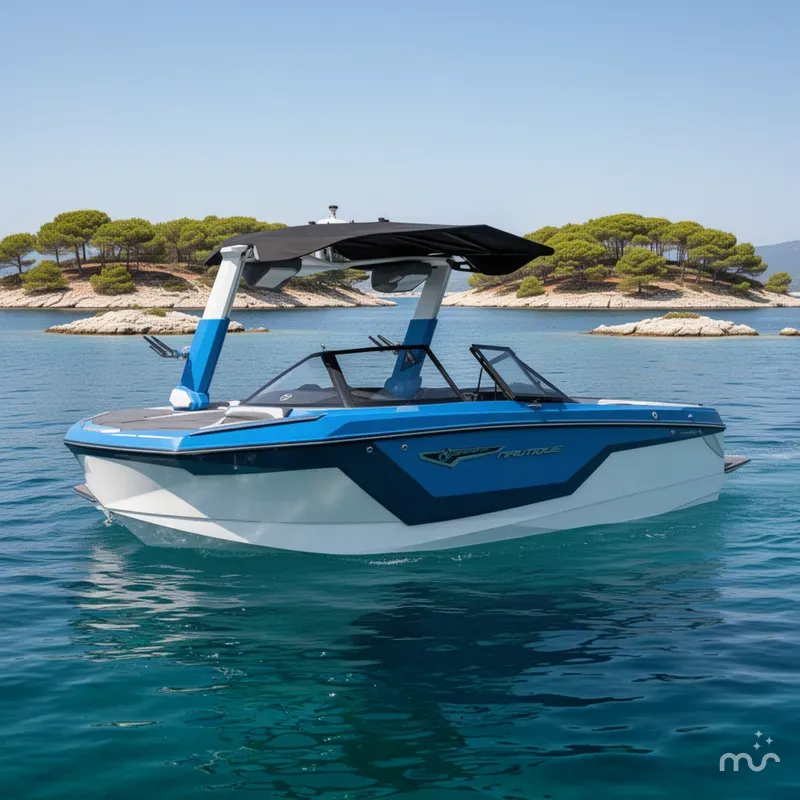 Slide: The Image of Nautique Super Air Nautique S23 2025 - 2