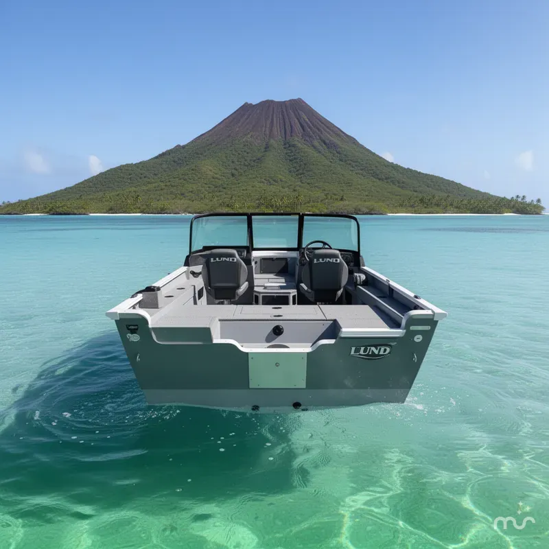 Slide: The Image of Lund Adventure 1675 Sport w/ 90HP Mercury! 2025 - 3