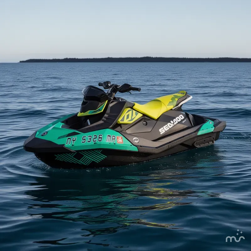 Slide: The Image of Sea-Doo SPARK TRIXX 3 UP 90 With iBR and Sound System 2021 - 1