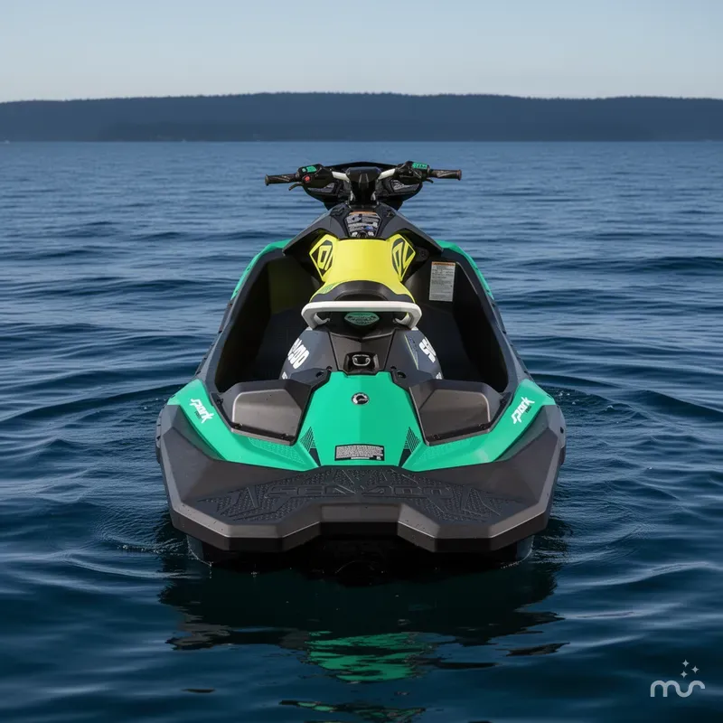 Slide: The Image of Sea-Doo SPARK TRIXX 3 UP 90 With iBR and Sound System 2021 - 2