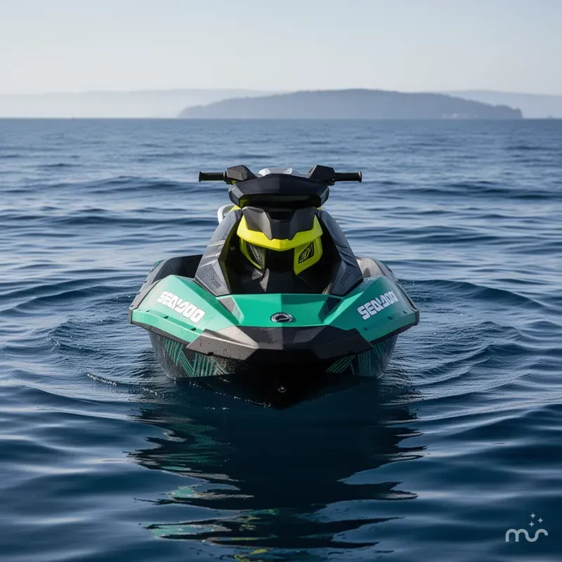 Slide: The Image of Sea-Doo SPARK TRIXX 3 UP 90 With iBR and Sound System 2021 - 3