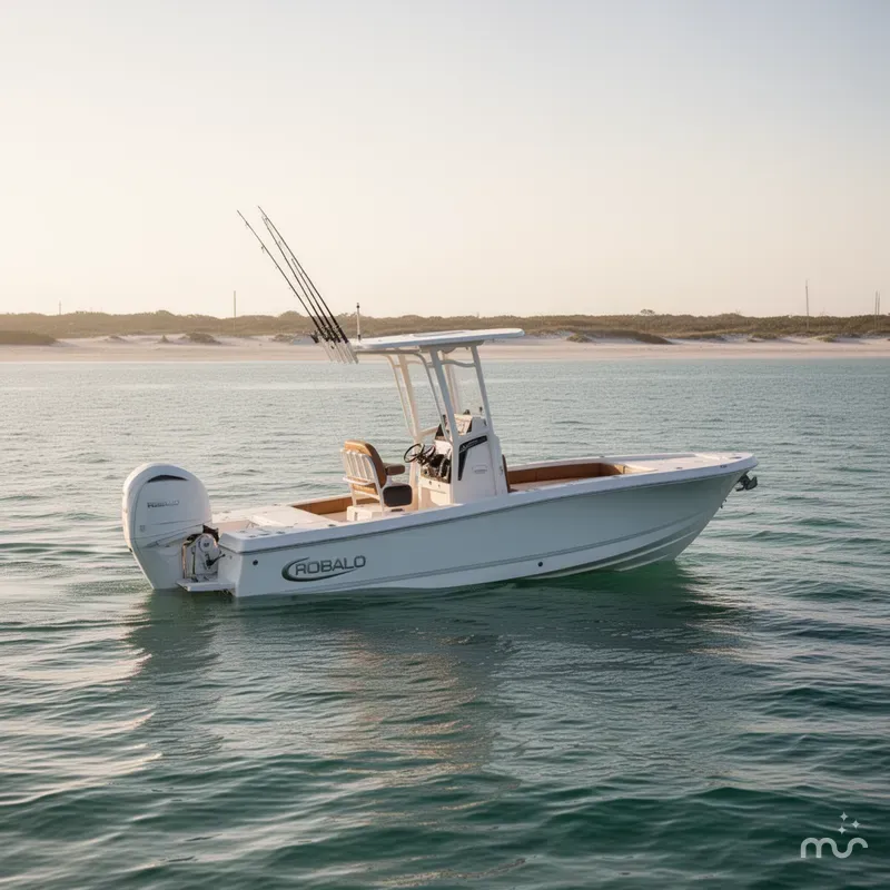 Slide: The Image of Robalo 246 Cayman 2025 - 2