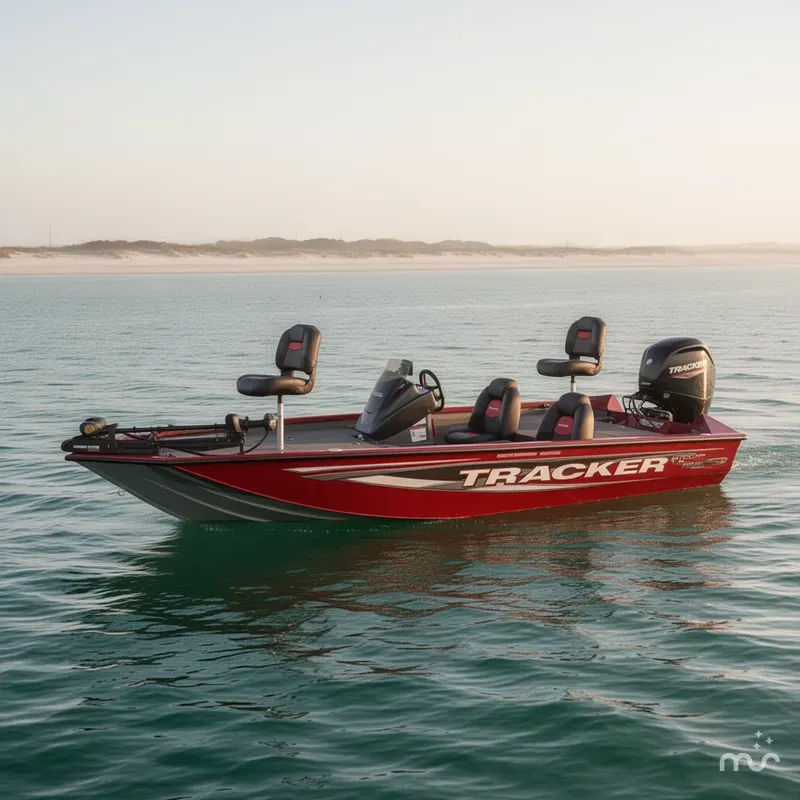 Slide: The Image of Tracker Pro Team 175 2025 - 2