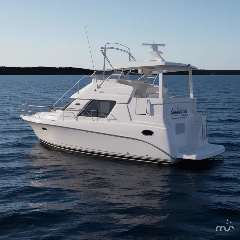 Slide: The Image of Silverton 352 Motor Yacht 1999 - 1