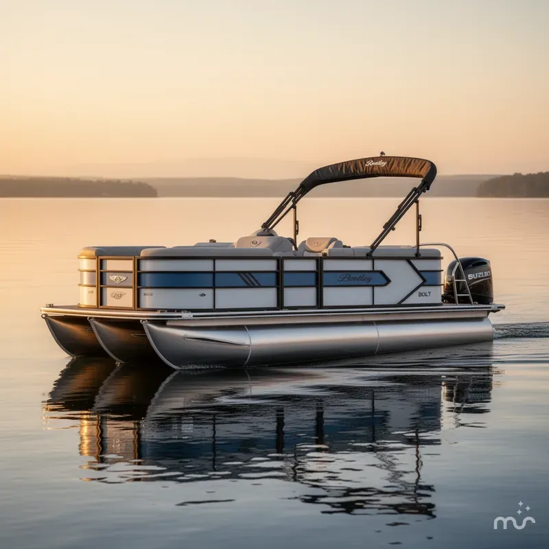 Slide: The Image of Bentley Pontoons 223 Bolt 2025 - 0
