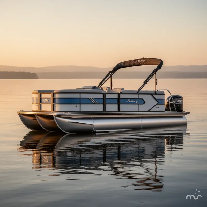 Slide: The Image of Bentley Pontoons 223 Bolt 2025 - 2
