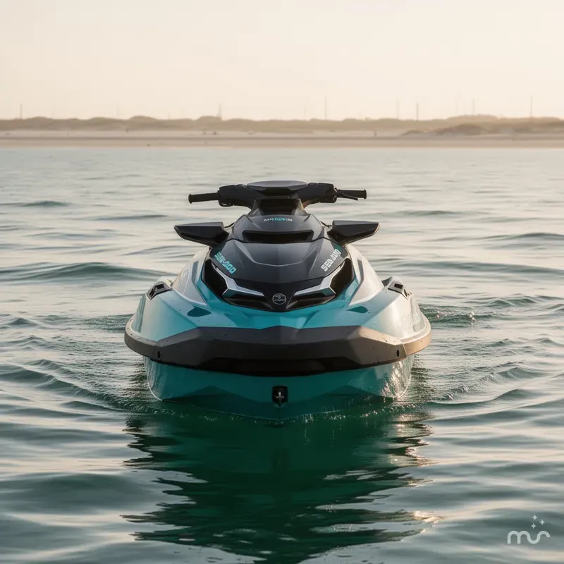 Slide: The Image of Sea-Doo GTX™ Limited 325 Teal Metallic 2025 - 1